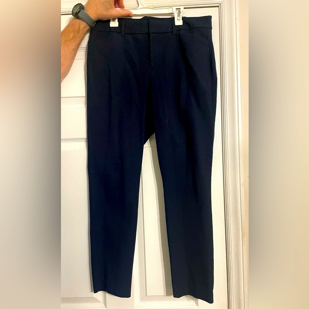 Old Navy Pixie High Rise - slim pockets, color navy